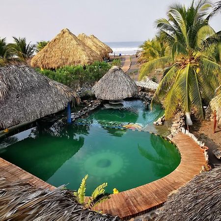 Eco-Hotel Playa Quilombo Las Lisas Ngoại thất bức ảnh
