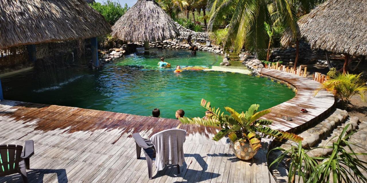 Eco-Hotel Playa Quilombo Las Lisas Ngoại thất bức ảnh
