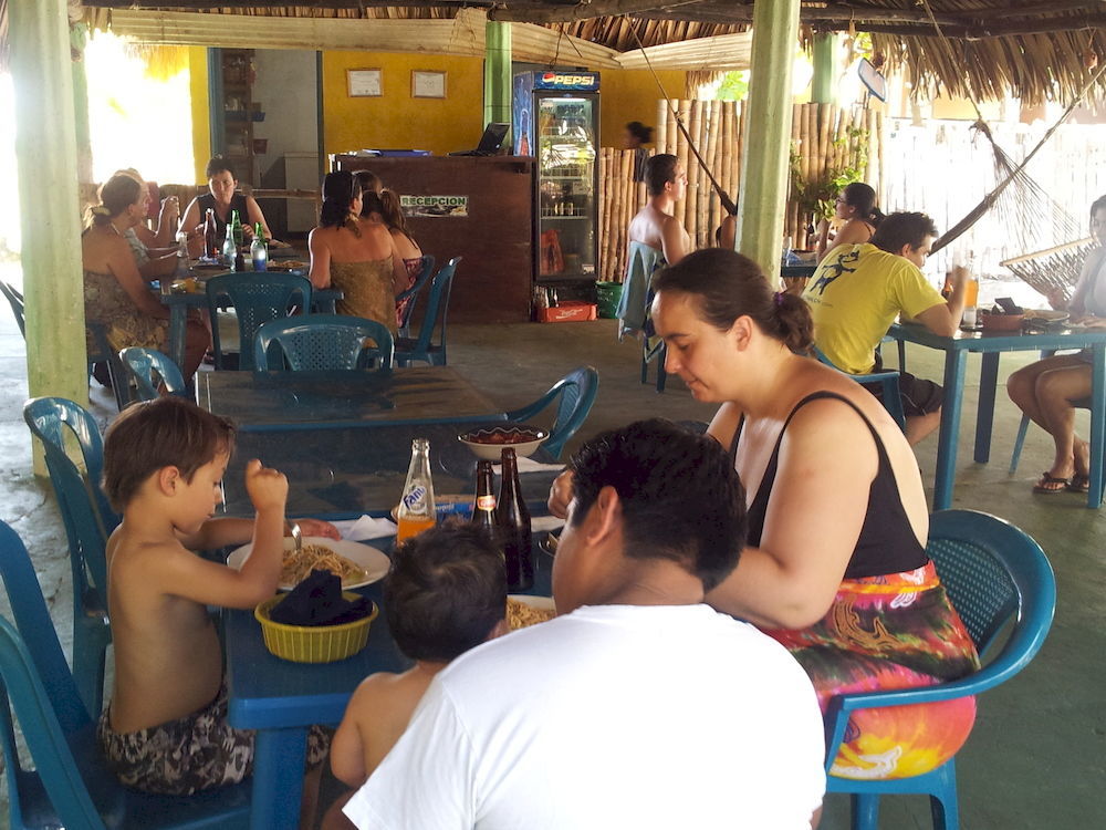 Eco-Hotel Playa Quilombo Las Lisas Ngoại thất bức ảnh