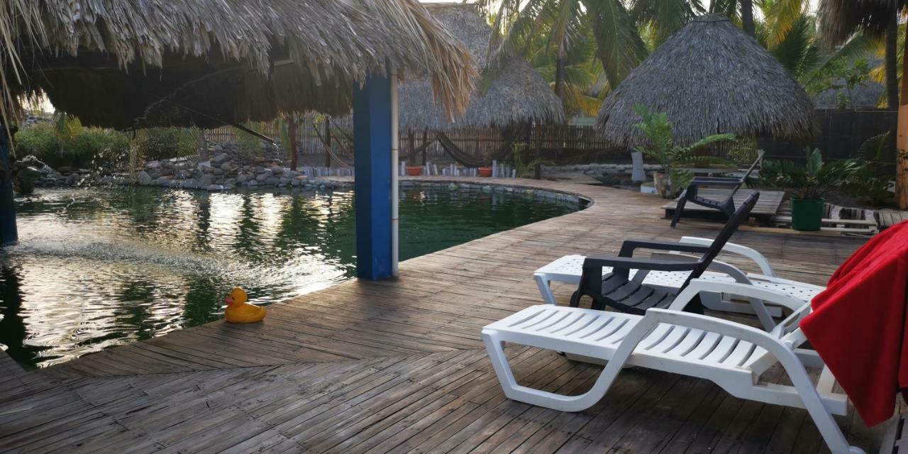Eco-Hotel Playa Quilombo Las Lisas Ngoại thất bức ảnh